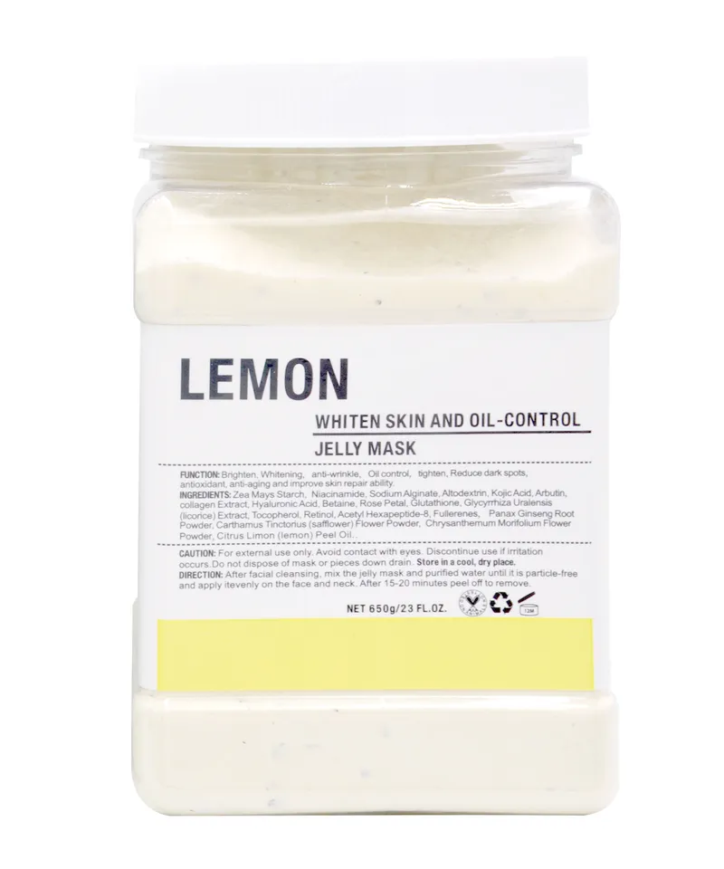 M.A MASCARILLA HIDROPLASTICA LIMON X 650GR - Producto de belleza y estética en Almacén Sandra