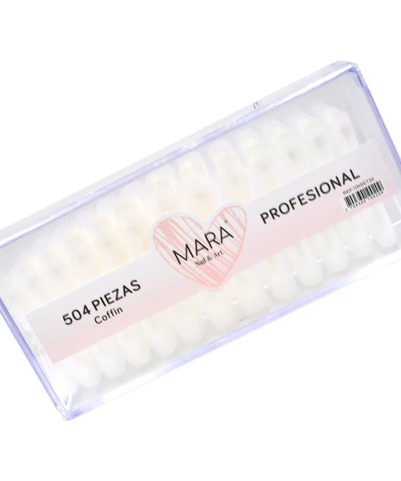 MARA NAIL UÑAS PRESS COFFIN X504 REF: UNSET20 - Producto de belleza y estética en Almacén Sandra