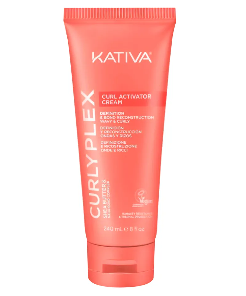 KATIVA CURLY PLEX CREMA ACTIVADOR DE ONDAS Y RIZOS X240ML - Producto de belleza y estética en Almacén Sandra