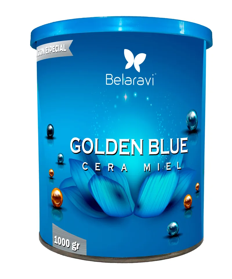 BELL ARAVI CERA MIEL GOLDEN BLUE X 1000GR - Producto de belleza y estética en Almacén Sandra