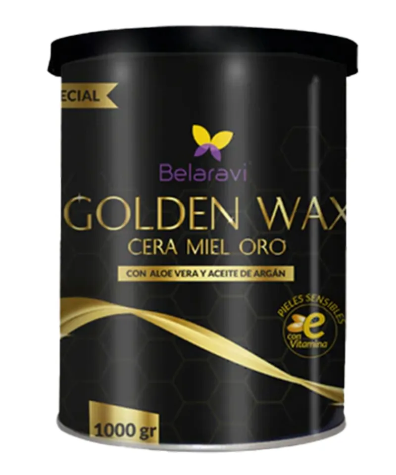 BELL ARAVI CERA MIEL GOLDEN WAX X 1000GR - Producto de belleza y estética en Almacén Sandra