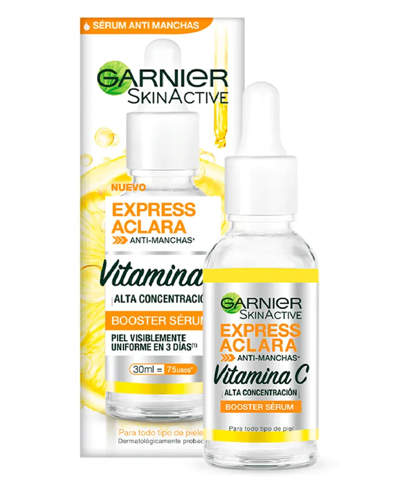 GARNIER SKINACTIVE SERUM VITAMINA C ANTIMANCHAS X 15ML - Producto de belleza y estética en Almacén Sandra