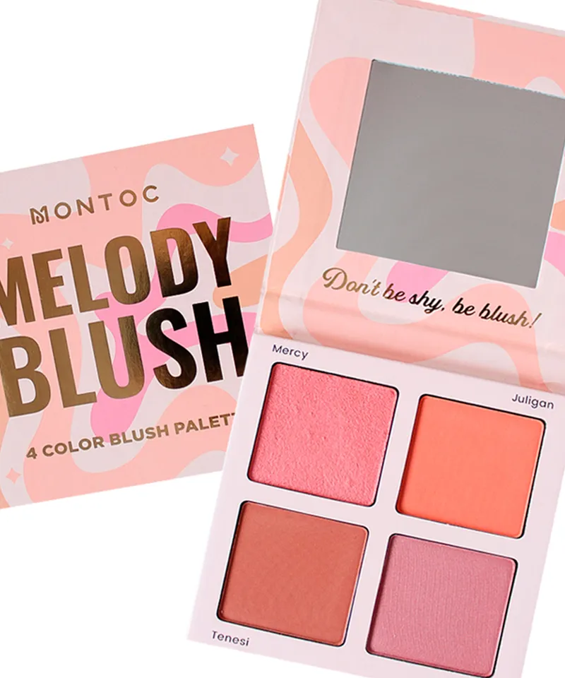 MONTOC PALETA RUBOR MELODY X 4UND - Producto de belleza y estética en Almacén Sandra