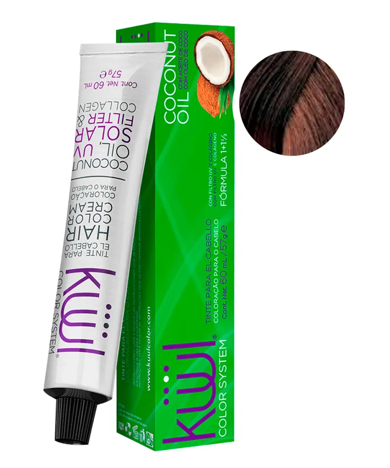 KULL COLOR SYSTEM TINTE MOCCA N.5.45 X 60ML - Producto de belleza y estética en Almacén Sandra