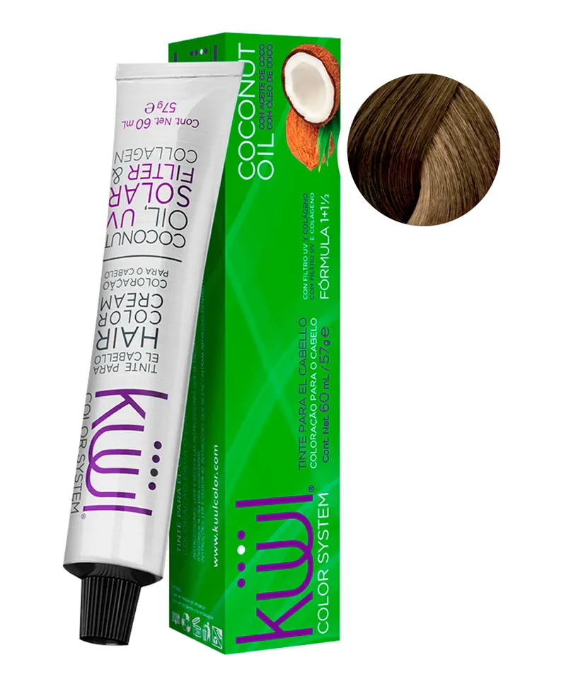 KULL COLOR SYSTEM TINTE RUBIO CLARO CENIZO INTENSO N.8.11 X60ML - Producto de belleza y estética en Almacén Sandra