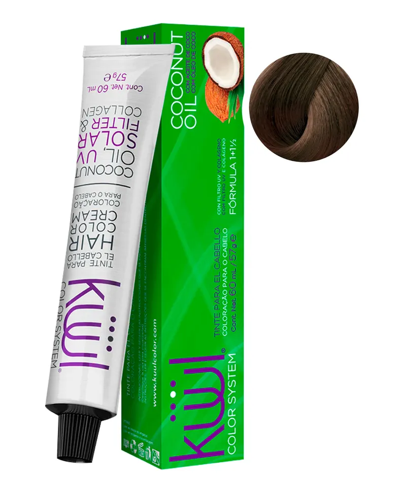 KULL COLOR SYSTEM TINTE RUBIO OSCURO CENIZO N.6.1 X60ML - Producto de belleza y estética en Almacén Sandra