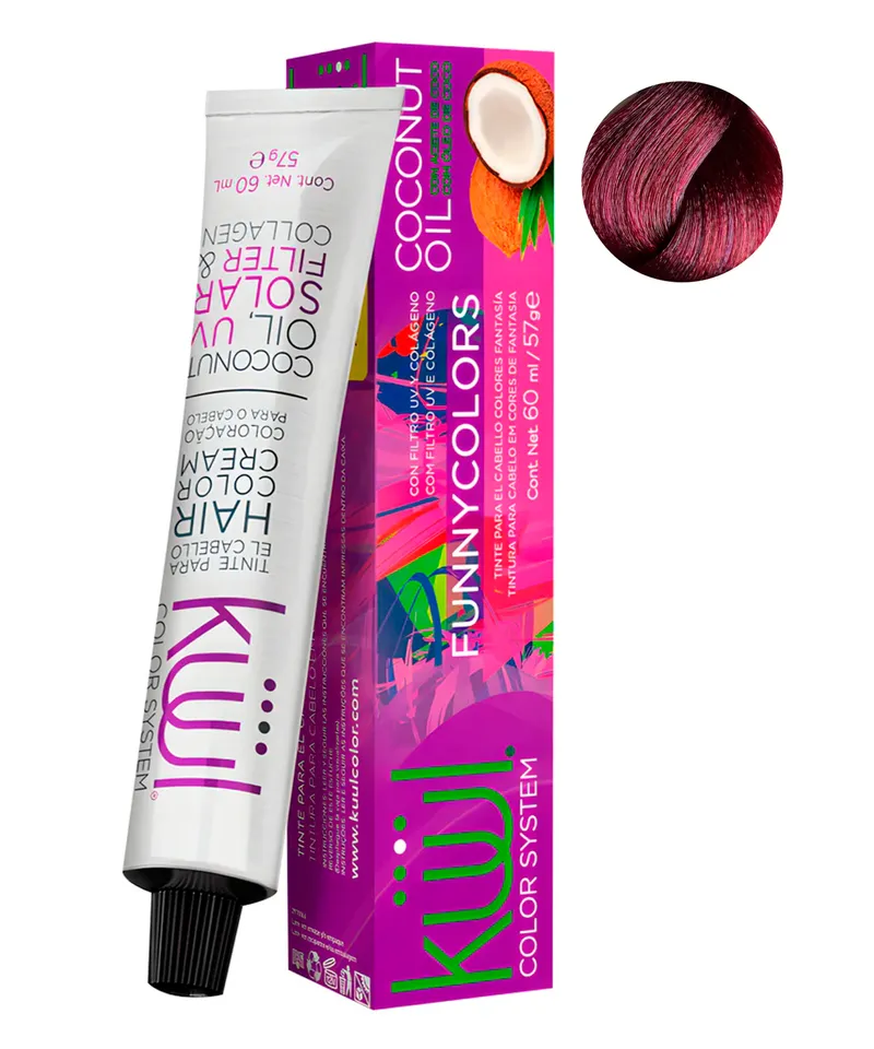 KULL COLOR SYSTEM TINTE VIOLETA X 60ML - Producto de belleza y estética en Almacén Sandra