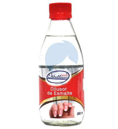 EMBELLECER DILUSOR DE ESMALTE X 250ML - Producto de belleza y estética en Almacén Sandra