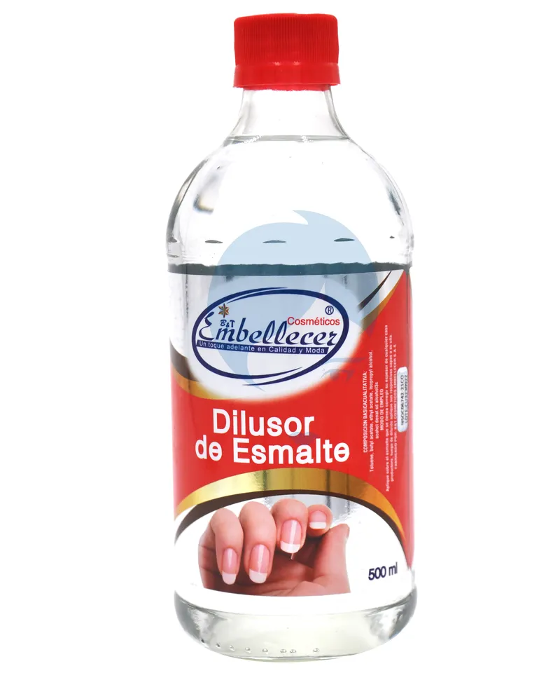 EMBELLECER DILUSOR DE ESMALTE X 500ML - Producto de belleza y estética en Almacén Sandra