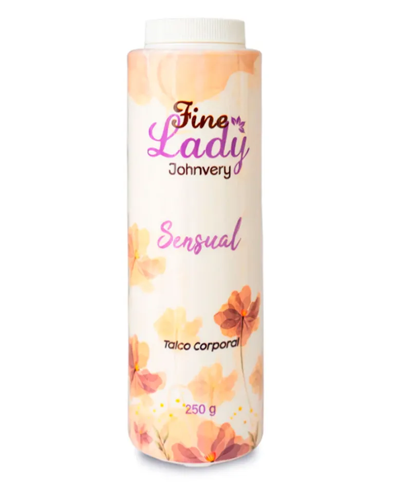 JOHNVERY TALCO CORPORAL FINE LADY SENSUAL X 250GR - Producto de belleza y estética en Almacén Sandra