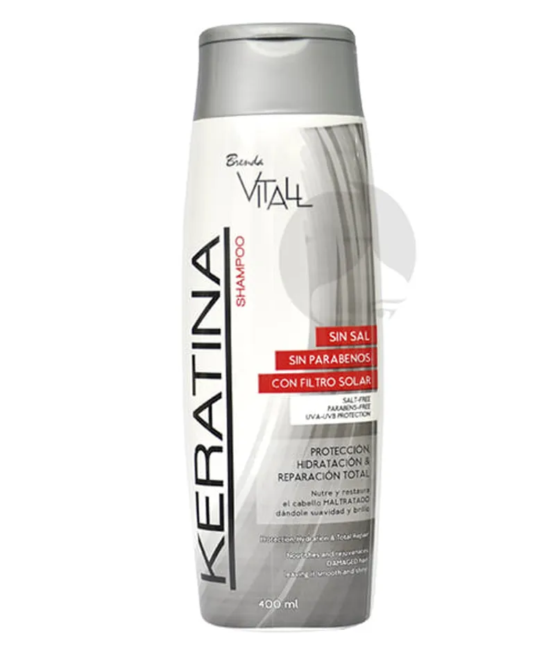 BRENDA SHAMPOO KERATINA X 400ML - Producto de belleza y estética en Almacén Sandra