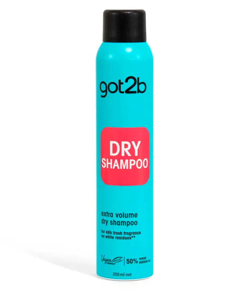 SCHWARZKOPF GOT2B DRY SHAMPOO EXTRAVOLUMEN X 200ML - Producto de belleza y estética en Almacén Sandra