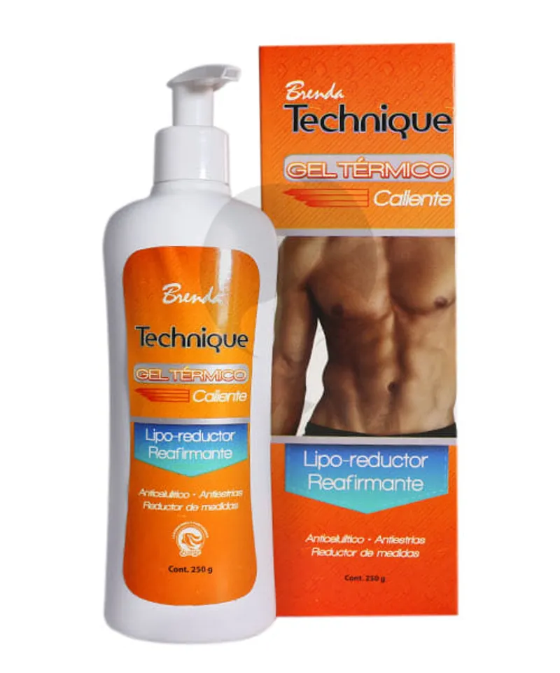 BRENDA GEL TERMICO CALIENTE X 250GR - Producto de belleza y estética en Almacén Sandra