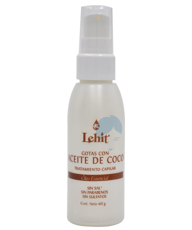 LEHIT ACEITE DE COCO X 60ML - Producto de belleza y estética en Almacén Sandra
