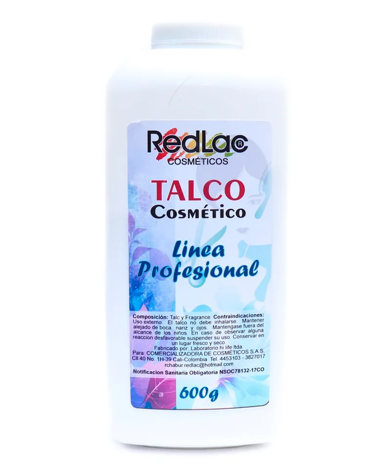 REDLAC TALCO X 600GR EST - Producto de belleza y estética en Almacén Sandra