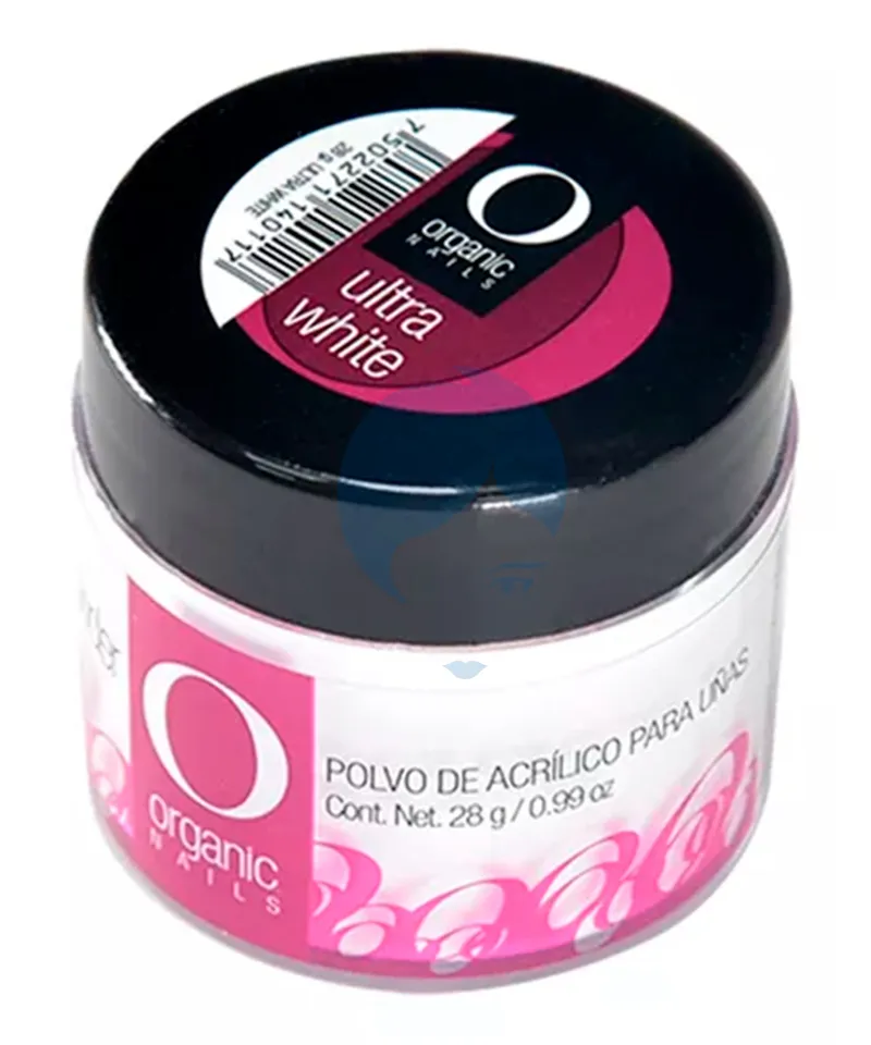 ORGANIC ACRILICO CREAMY WHITE X 7GR - Producto de belleza y estética en Almacén Sandra