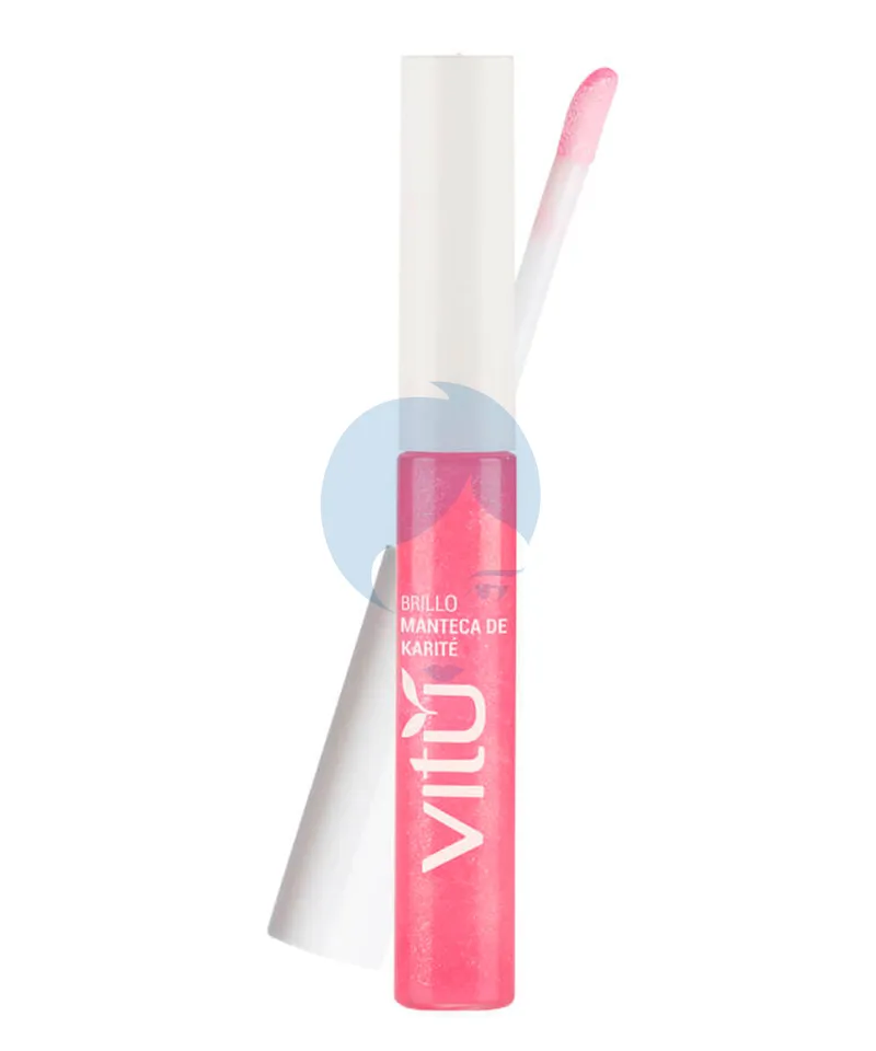 VITU BRILLO LABIAL MANTECA DE KARITE FRESA N.4 X 6ML - Producto de belleza y estética en Almacén Sandra