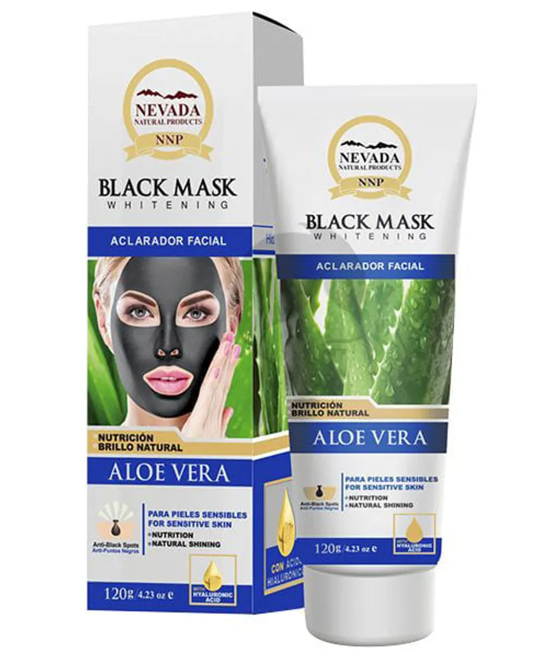 NNP MASCARILLA ACLARADORA ALOE VERA PIEL SENSIBLE X 120GR - Producto de belleza y estética en Almacén Sandra