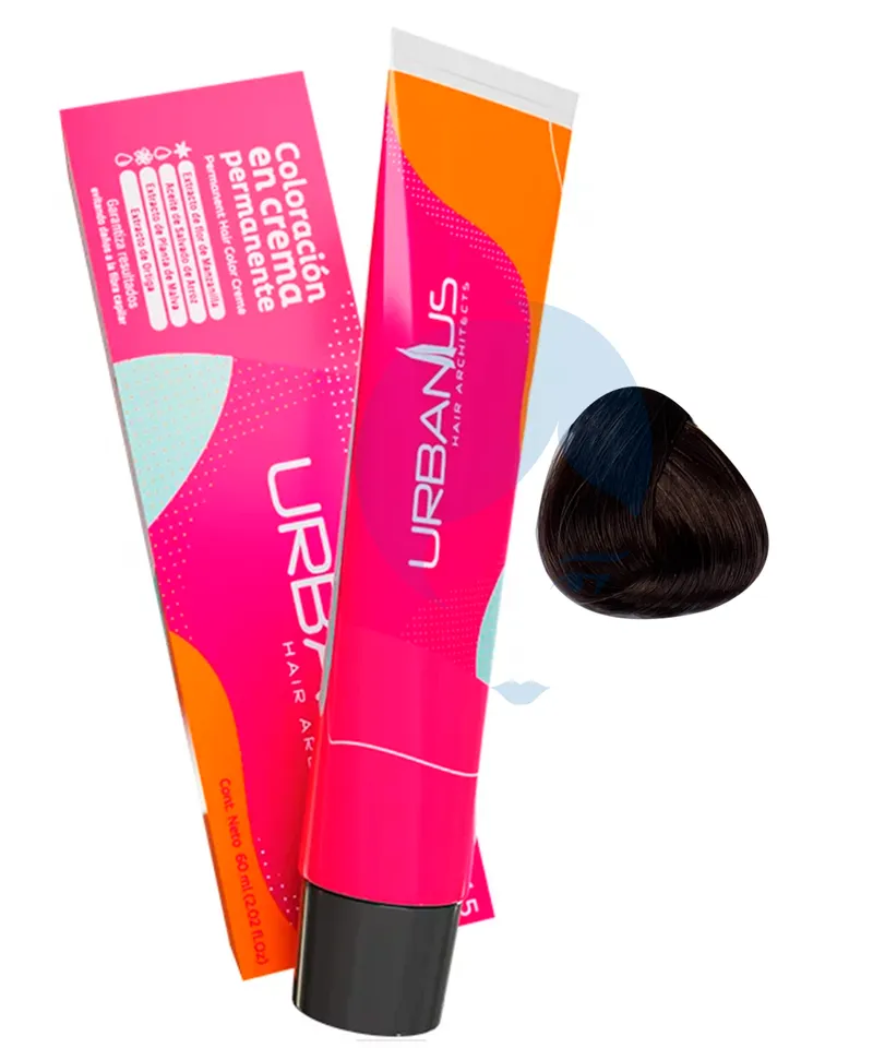 URBANUS TINTE CHOCOLATE MEDIO  N°7.35 X 60GR - Producto de belleza y estética en Almacén Sandra