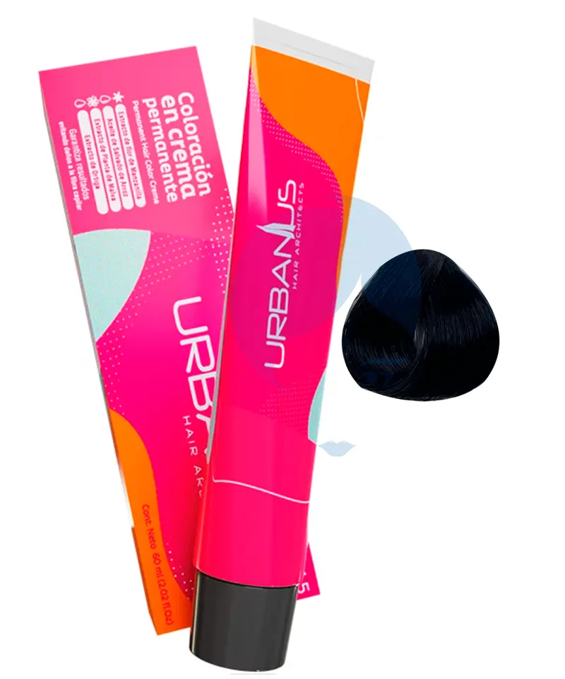 URBANUS TINTE NEGRO AZUL N°1.11 X 60GR - Producto de belleza y estética en Almacén Sandra
