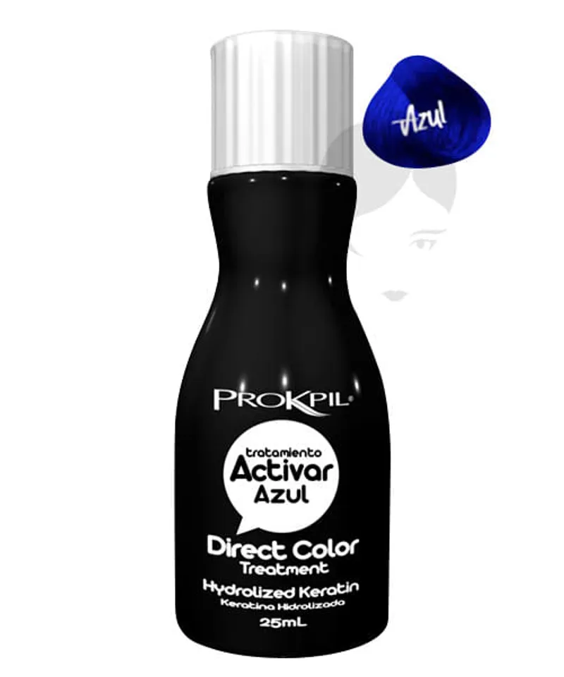 PROKPIL AMPOLLA ACTIVAR AZUL PLATA X 25 ML - Producto de belleza y estética en Almacén Sandra