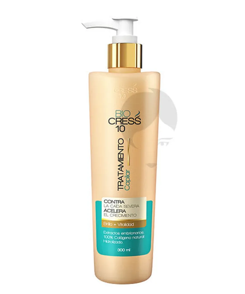 BIOCRESS TRATAMIENTO CONTRA LA CAIDA SEVERA  X 300ML - Producto de belleza y estética en Almacén Sandra