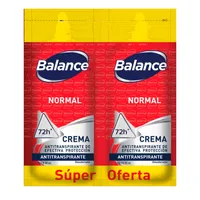 BALANCE DESODORANTE CREMA NORMAL X 2 X 9GR - Miniatura 1