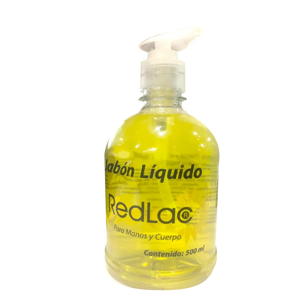 REDLAC JABON LIQUIDO AMARILLO X 500ML | Almacén Sandra - JABON LIQUIDO ...