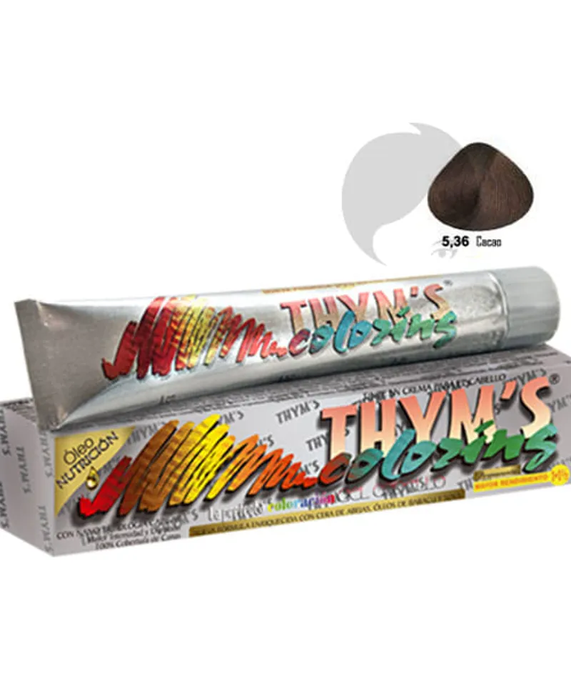 THYMS COLORING TINTE CACAO N.5.36 X 60GR - Producto de belleza y estética en Almacén Sandra