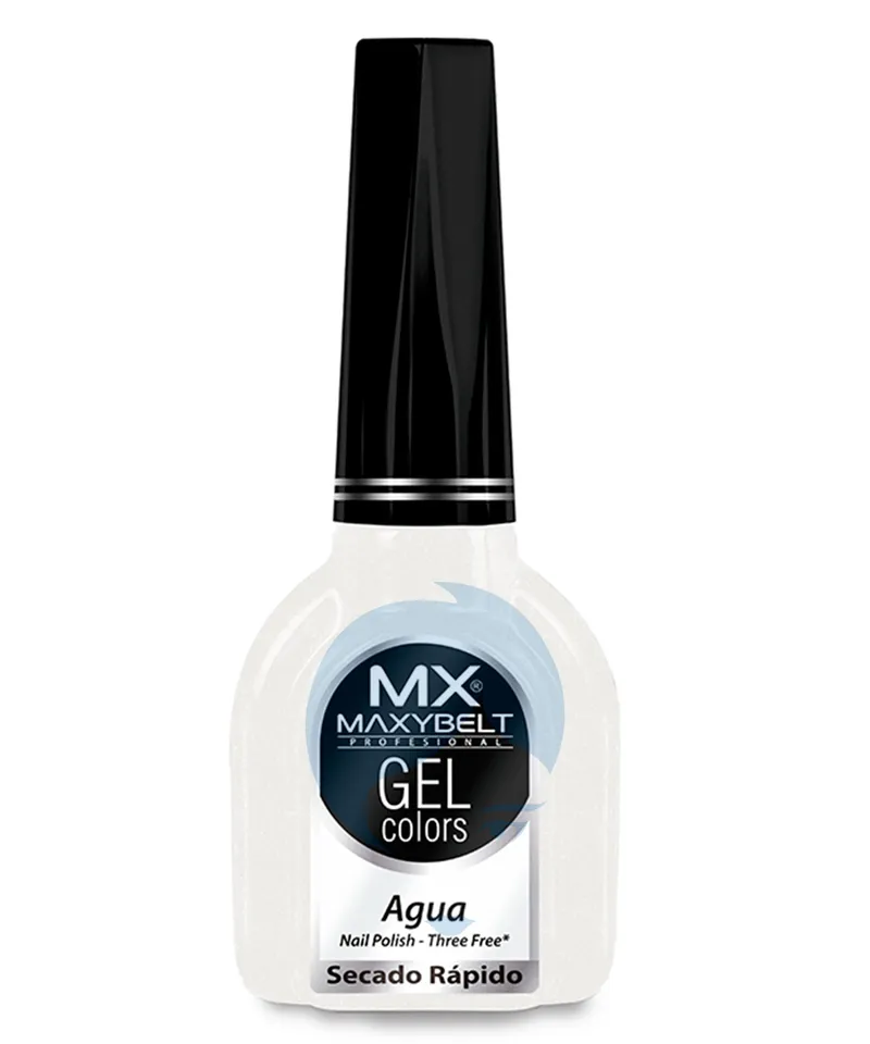 MAXYBELT ESMALTE GEL COLORS AGUA X 13ML - Producto de belleza y estética en Almacén Sandra