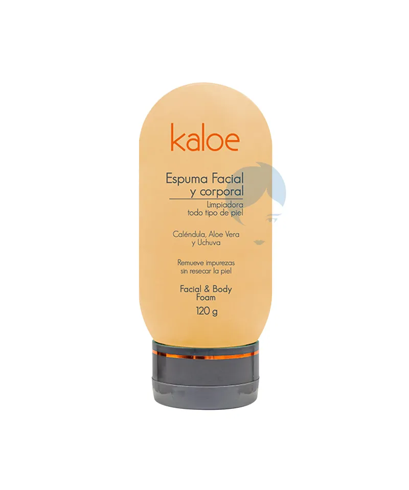 KALOE ESPUMA FACIAL X 120ML - Producto de belleza y estética en Almacén Sandra