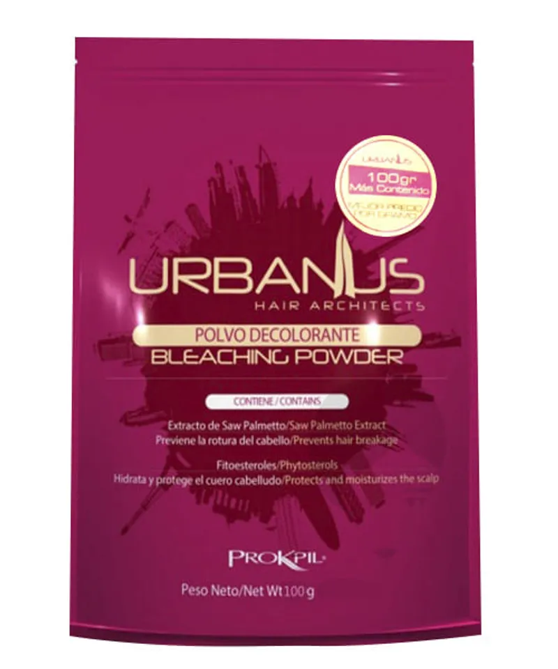 PROKPIL POLVO DECOLORANTE URBANUS 100G - Producto de belleza y estética en Almacén Sandra