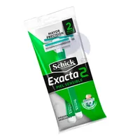 SCHICK EXACTA 2 MAQUINA DE AFEITAR PIEL SENSIBLE - Miniatura 1