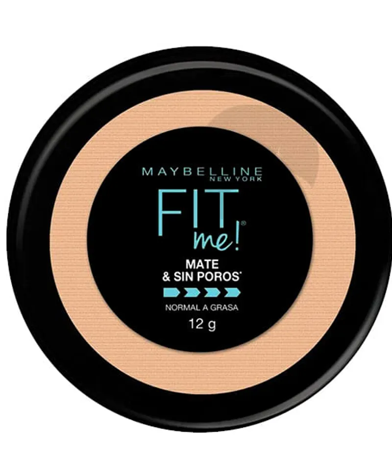 MAYBELLINE POLVO FIT ME SUN BEIGE PIEL GRASA N.310 X 12GR - Producto de belleza y estética en Almacén Sandra