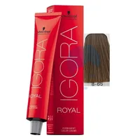 IGORA ROYAL TINTE RUBIO CLARO MARRON DORADO N.8.65X 60ML - Miniatura 1