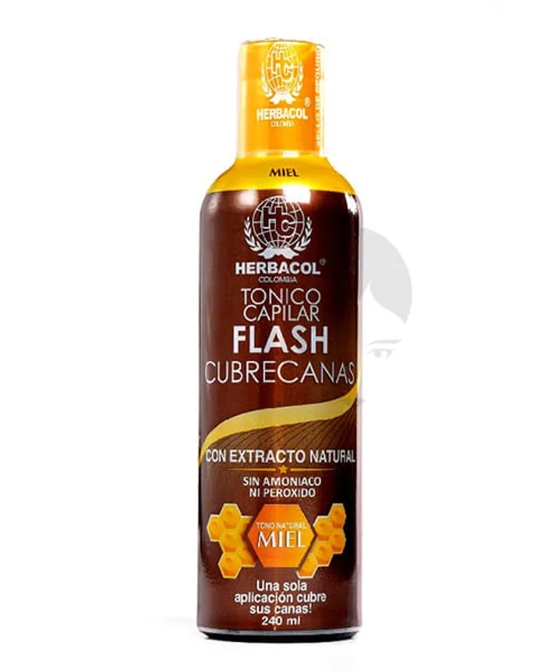 HERBACOL TONICO FLASH CUBRECANAS MIEL X 240ML - Producto de belleza y estética en Almacén Sandra