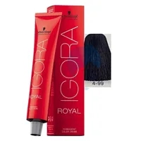 IGORA ROYAL TINTE CASTAÑO MEDIO VIOLETA INTENSO N.4.99 X 60ML - Miniatura 1