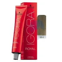 IGORA ROYAL TINTE SUPER ACLARANTE CENIZA  #12.1 X 60ML - Miniatura 1