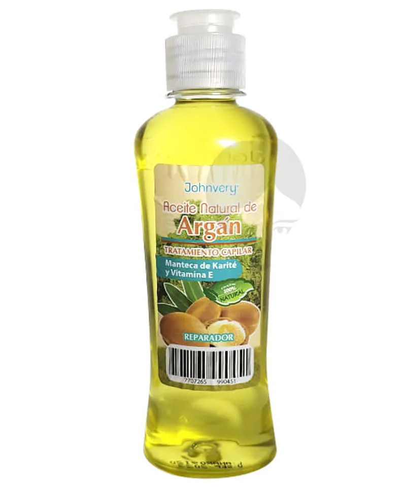 JOHNVERY ACEITE CAPILAR ARGAN X 220 ML - Producto de belleza y estética en Almacén Sandra