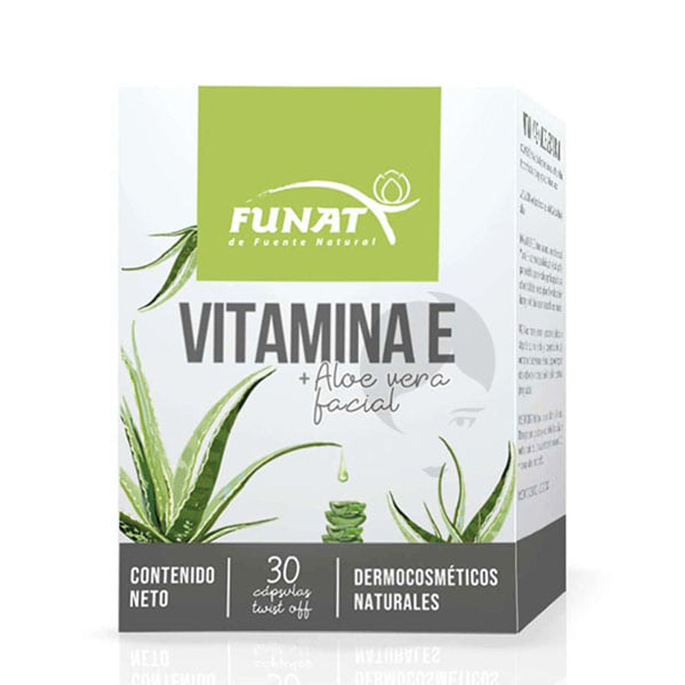 FUNAT VITAMINA E + ALOE VERA X 30UND