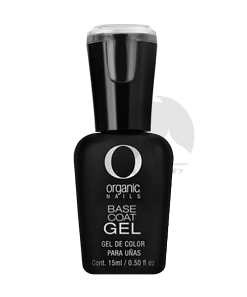 ORGANIC NAIL ESMALTE COLOR GEL BASE COAT X 15ML - Producto de belleza y estética en Almacén Sandra