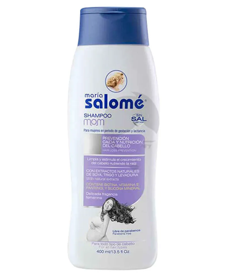 MARIA SALOME SHAMPOO MOM X 400ML - Producto de belleza y estética en Almacén Sandra