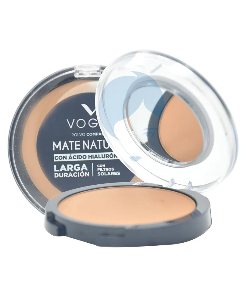 VOGUE POLVO COMPACTO MATE ARENA  X 14GR - Producto de belleza y estética en Almacén Sandra