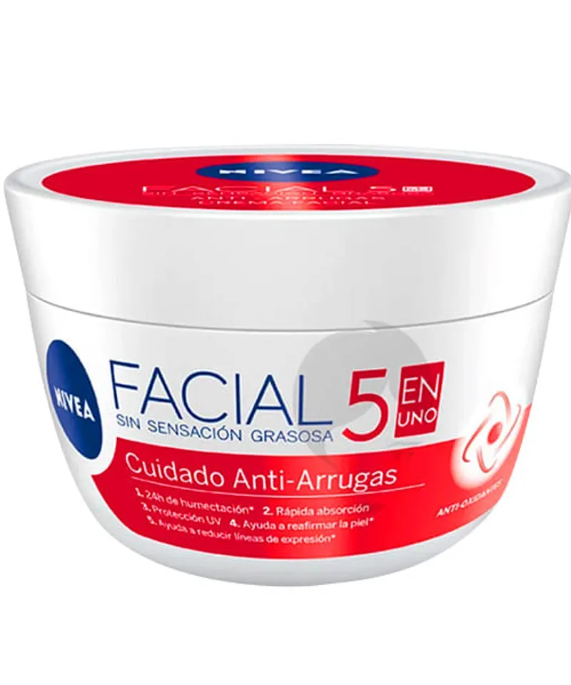 NIVEA CREMA FACIAL ANTI-ARRUGAS  X 50ML - Producto de belleza y estética en Almacén Sandra