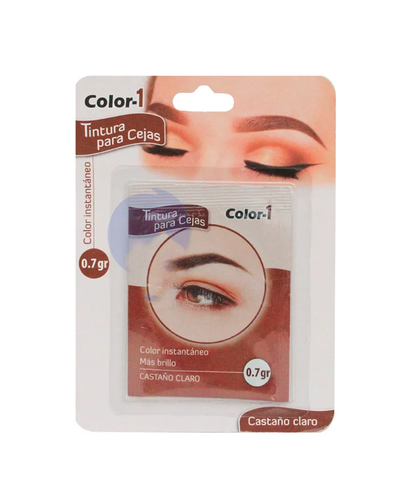 I COLOR  TINTURA PARA CEJAS CASTAÑO CLARO X 0.7 GR - Producto de belleza y estética en Almacén Sandra
