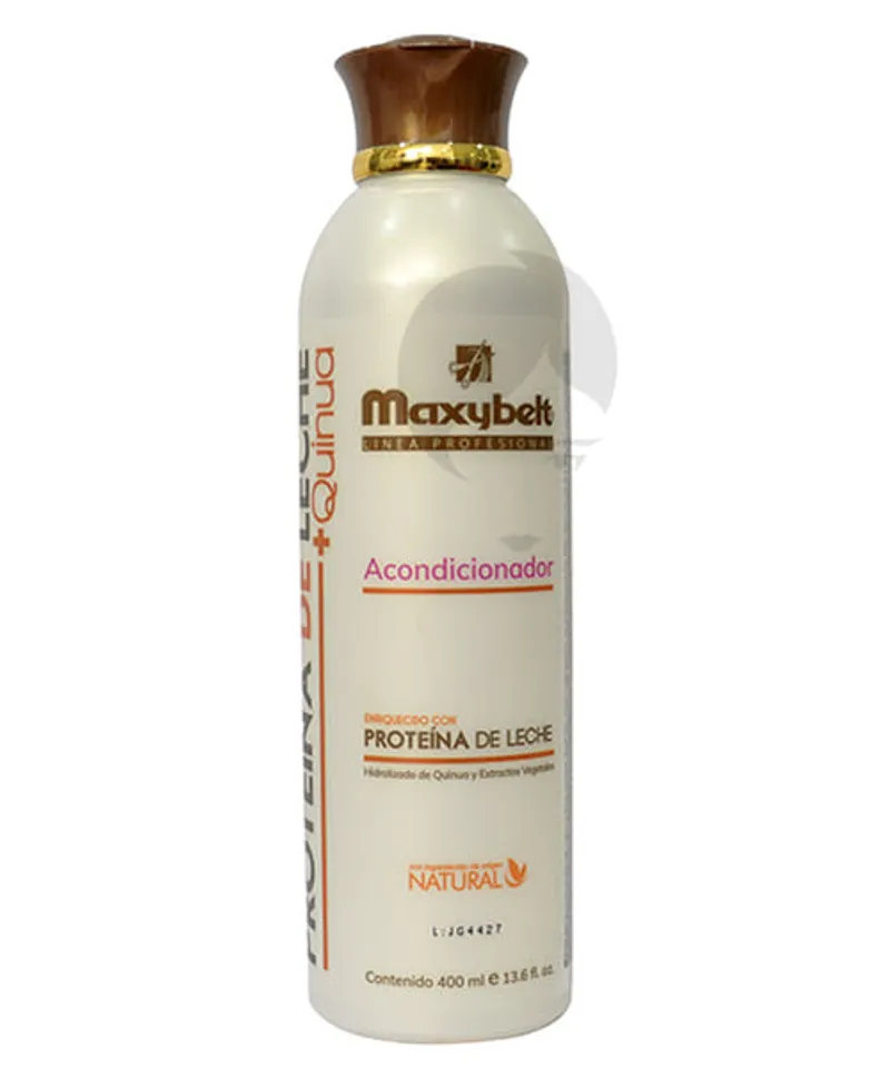 MAXYBELT ACONDICIONADOR PROTEINA DE LECHE X 400ML - Producto de belleza y estética en Almacén Sandra