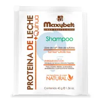 MAXYBELT SHAMPOO PROTEINA DE LECHE X 40GR - Miniatura 1