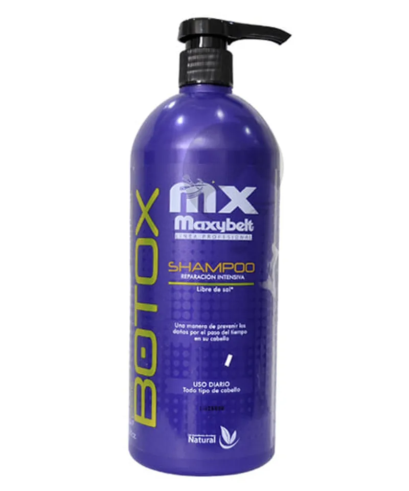 MAXYBELT SHAMPOO EFECTO BOTOX X 950ML - Producto de belleza y estética en Almacén Sandra