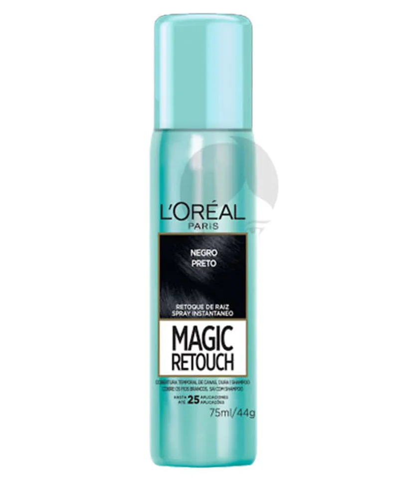 LOREAL MAGIC RETOUCH NEGRO X 75ML - Producto de belleza y estética en Almacén Sandra