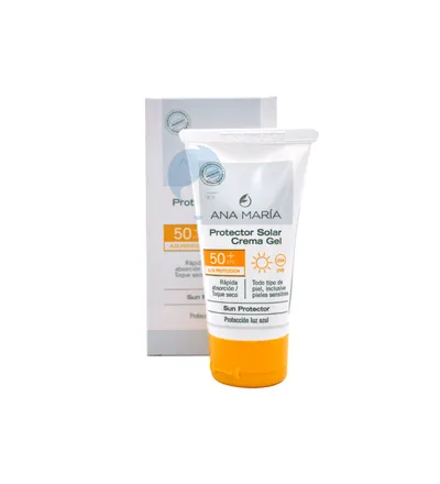 ANA MARIA PROTECTOR SOLAR GEL SPF 50 X 50GR - Producto de belleza y estética en Almacén Sandra